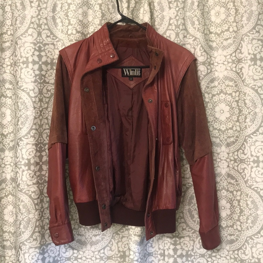 Vintage leather jacket